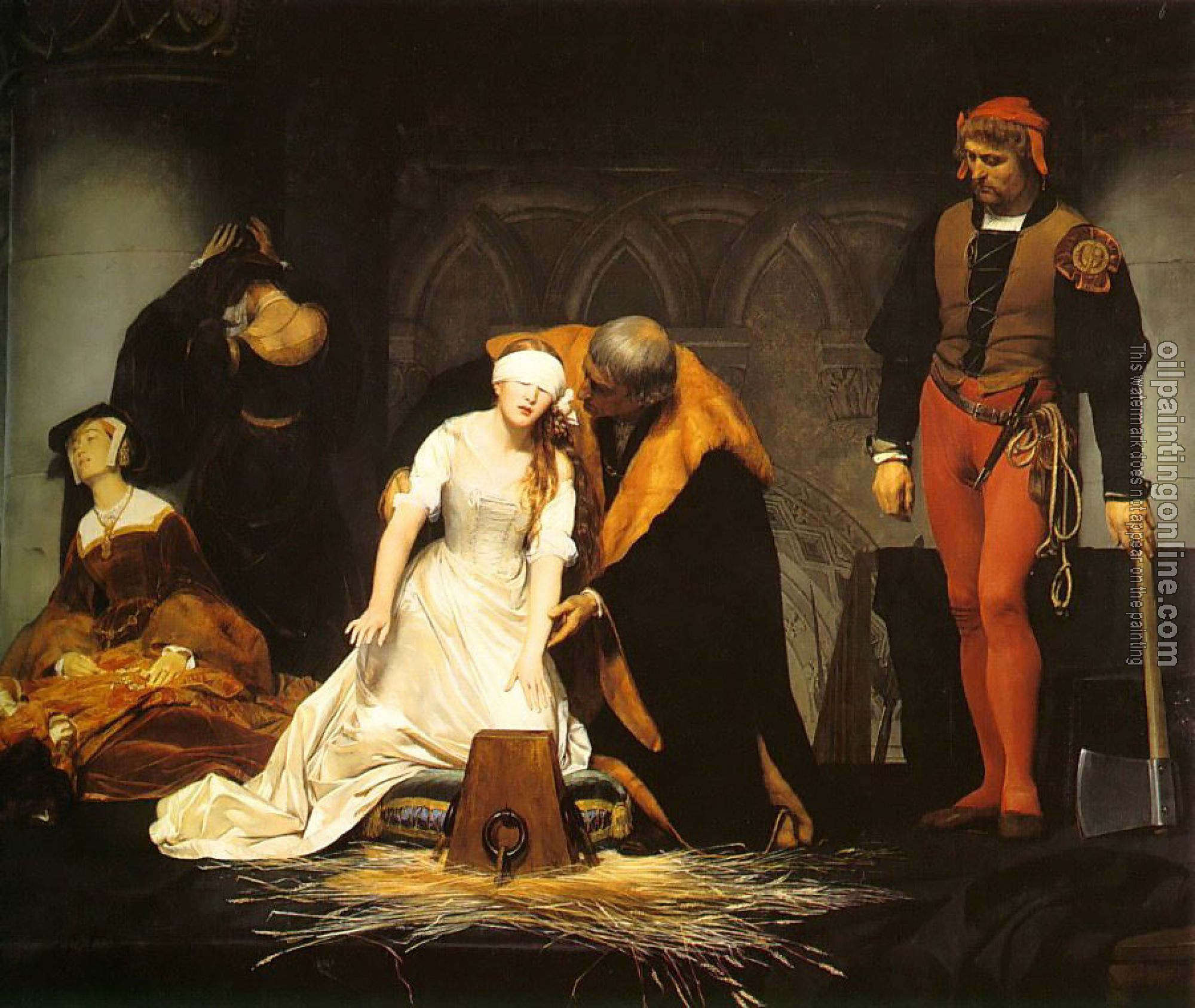 Paul Delaroche - The Execution of Lady Jane Grey